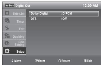 SAMSUNG DVD-VR375 - Dolby Digital (DVDs only) - 1