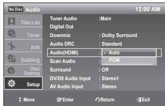 SAMSUNG DVD-VR375 - Audio (HDMI) - 1