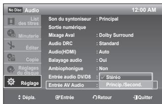 SAMSUNG DVD-VR375 - Entrée AV Audio - 1