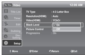 SAMSUNG DVD-VR375 - Black Level - 1