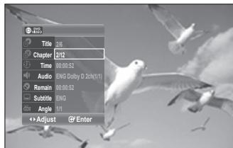 SAMSUNG DVD-VR375 - Moving to a desired scene directly - 7