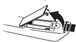 SAMSUNG DVD-VR375 - Installing batteries in the Remote Control - 1
