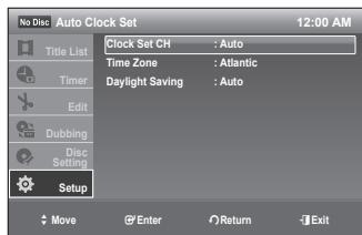 SAMSUNG DVD-VR375 - Daylight Saving : - 2