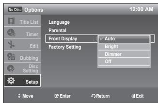 SAMSUNG DVD-VR375 - Front Display - 1