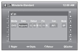 SAMSUNG DVD-VR375 - ENREGISTER PAR MINUTERIE - 8