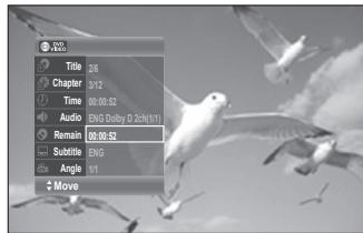 SAMSUNG DVD-VR375 - SELECTING THE AUDIO LANGUAGE - 5