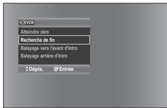 SAMSUNG DVD-VR375 - Recherche de fin - 1