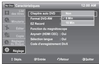 SAMSUNG DVD-VR375 - Format DVD-RW - 6