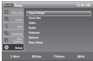 SAMSUNG DVD-VR375 - EASY SETUP - 10