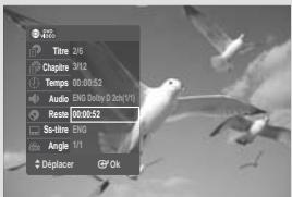 Title 2/6 Chapitre 3/12 Temps 00:00:52 Audio ENG Delay Di Sch(1/1) Reste 00:00:52 So-Size ENG Angle 1/1 Displacer GF Ok