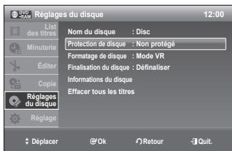 SAMSUNG DVD-VR375A - Protection du disque - 4
