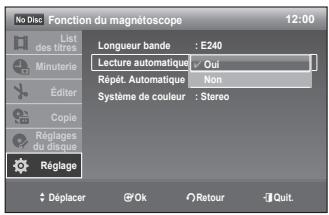 SAMSUNG DVD-VR375A - Lecture automatique - 1