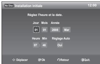 SAMSUNG DVD-VR375A - Branchements et configuration automatique - 4