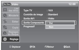 SAMSUNG DVD-VR375A - Sortie composante - 1
