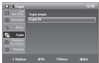 SAMSUNG DVD-VR375A - COPIE DV (DVD-VR375 uniquement) - 1