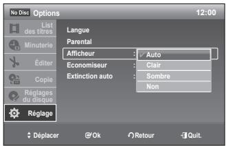 SAMSUNG DVD-VR375A - Afficheur avant - 1