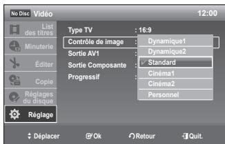 SAMSUNG DVD-VR375A - Contrôle de l'image - 1