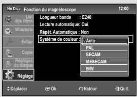 SAMSUNG DVD-VR475A - Lecture automatique - 5