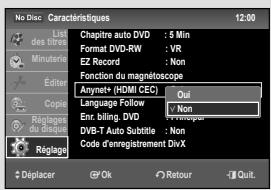 SAMSUNG DVD-VR475A - Lecture automatique - 6