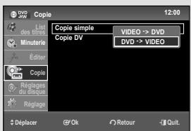 SAMSUNG DVD-VR475A - Copie sur un DVD ou une cassette vidéo - 1