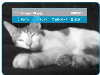 SAMSUNG BD-P1000 - Selezione delle foto/visualizzazione della lista di foto - 1
