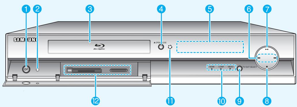 SAMSUNG BD-P1000 - Façade - 1