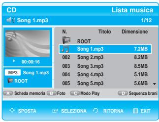 SAMSUNG BD-P1000 - Utilizzo di un discomistoto (JPEG + MP3) - 4