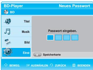 SAMSUNG BD-P1000 - Passwordändern - 2