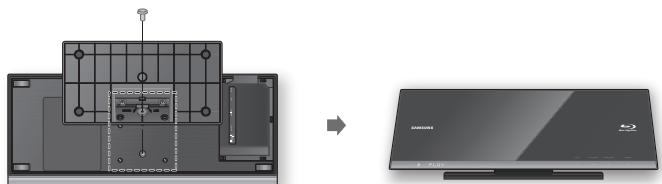 SAMSUNG BD-C7509 - Caso 1 : Installazione su supporto - 1
