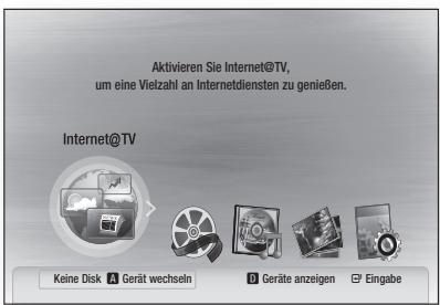 SAMSUNG BD-C7509 - Erste Internet@TV -Schritte - 1