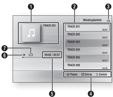 SAMSUNG BD-C7509 - Audio CD (CD-DA)/MP3 wiedergeben - 1