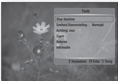 SAMSUNG HT-C6200 - De knop TOOLS gebruiken - 2