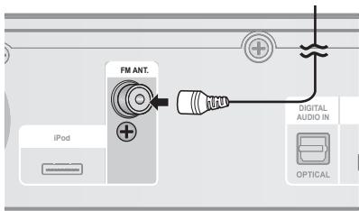 SAMSUNG HT-C6200 - Raccordement de l'antenne FM - 1