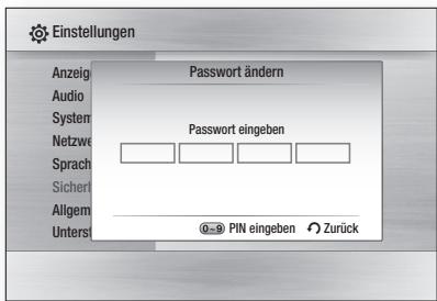 SAMSUNG HT-C6200 - Passwordändern - 1