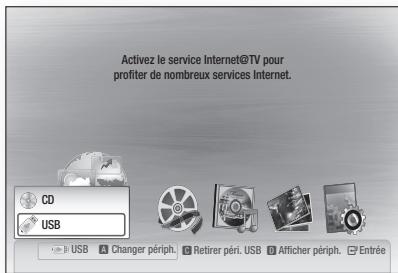 SAMSUNG HT-C6200 - Lecture d'un périphérique de stockage USB - 2