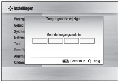 SAMSUNG HT-C6200 - Toegangscode wijzigen - 1