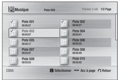 SAMSUNG HT-C6200 - Répétition d'un CD audio (cd-da)/mp3 - 2