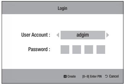 SAMSUNG HT-C6200 - Aanmelden bij een account - 1