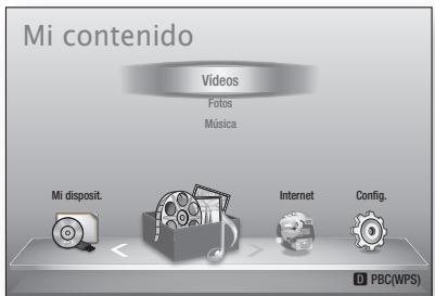 SAMSUNG BD-D5500 - Reproducción de un dispositivo de almacenimiento USB - 1