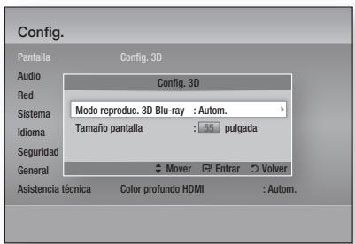SAMSUNG BD-D5500 - Config. 3D - 1