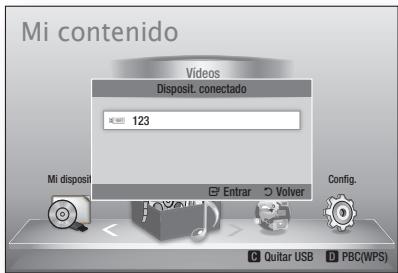 SAMSUNG BD-D5500 - Reproducción de un dispositivo de almacenimiento USB - 2