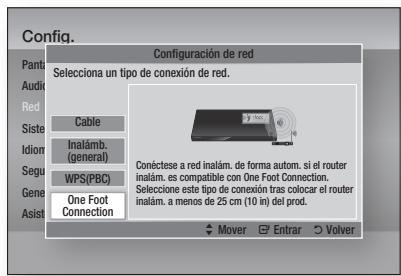 SAMSUNG BD-D7500B - One Foot Connection - 1