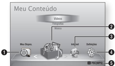 SAMSUNG BD-D7500B - Aceder ao menu Definições - 2