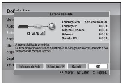 SAMSUNG BD-D7500B - Estado da Rede - 1