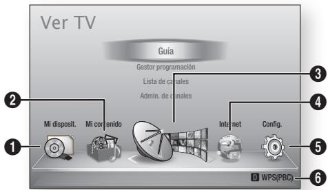 SAMSUNG BD-D8200 - Acceso al menú Config. - 1