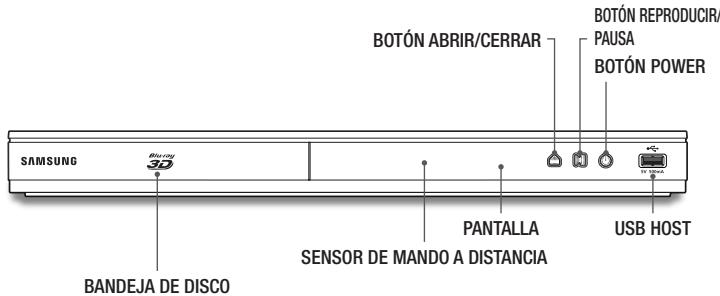 SAMSUNG BD-E5500 - Panel frontal - 1