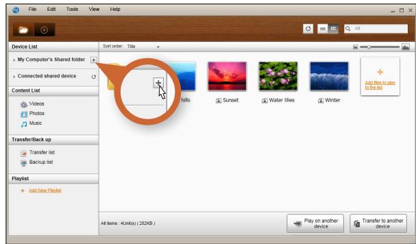 SAMSUNG BD-E8300 - Lire des fichiers video depuis l'ordinateur sur le lecteur - 2