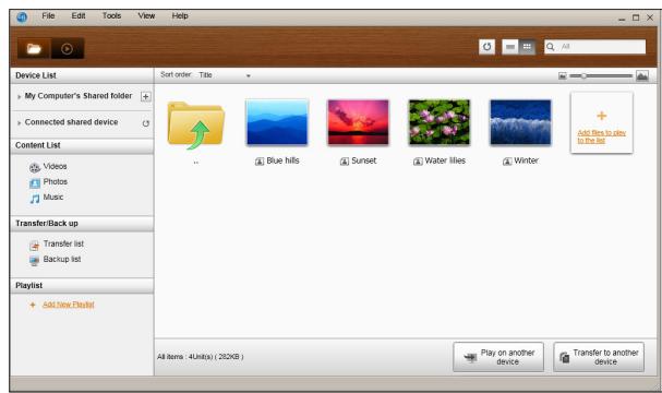 SAMSUNG BD-E8300 - Lire des fichiers video depuis l'ordinateur sur le lecteur - 3