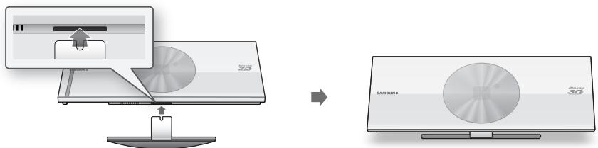 SAMSUNG BD-ES7000 - Metodo 1 Installazione su supporto - 1