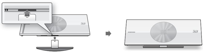 SAMSUNG BD-ES7000 - Método 1 Instalação no suporte - 1